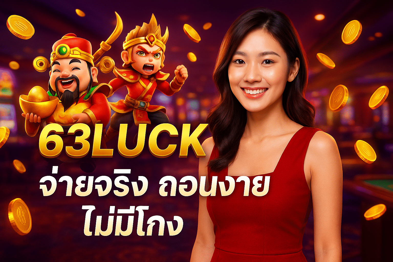 63LUCK จ่ายจริง ถอนง่าย ไม่มีโกง