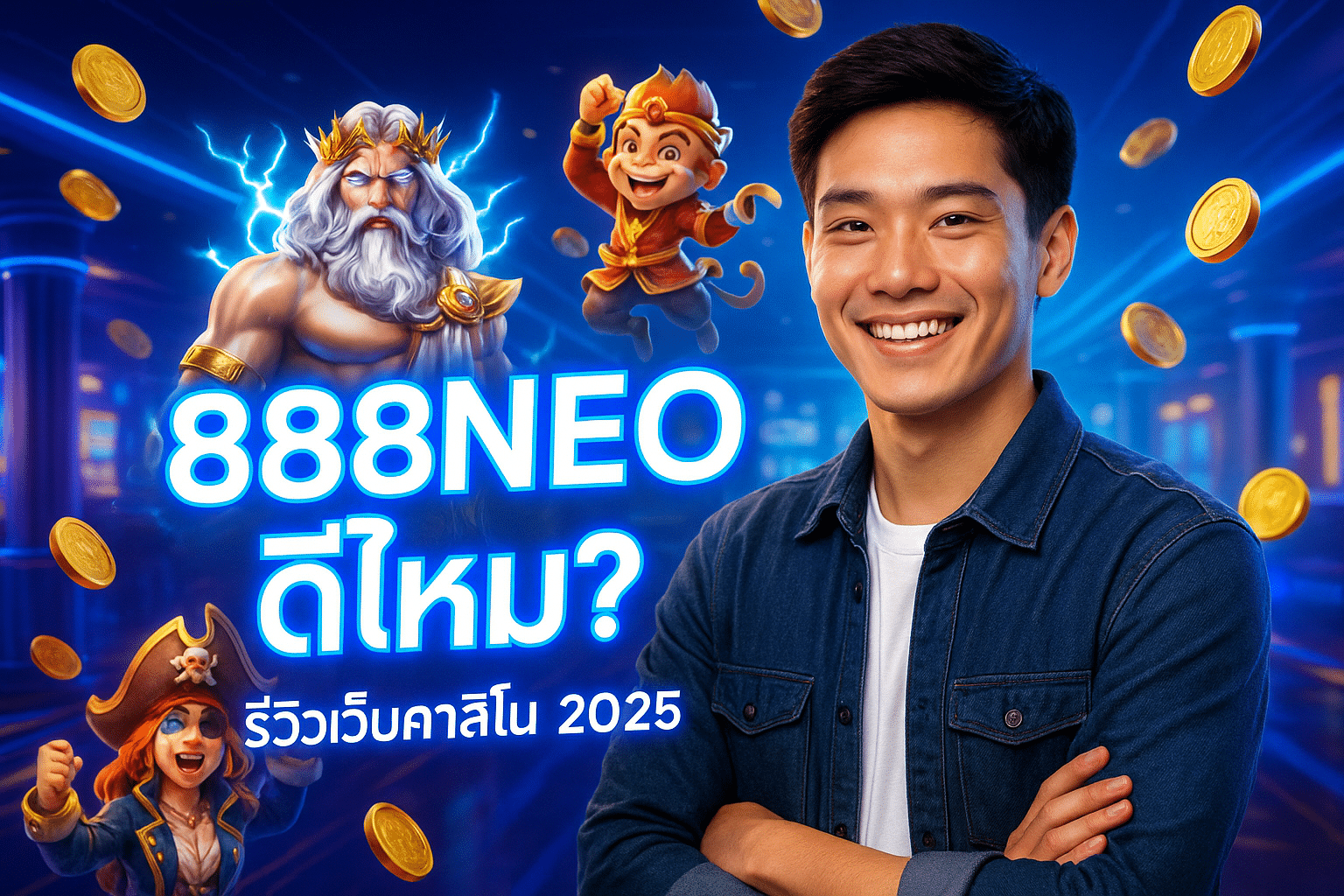 888NEO ดีไหม? รีวิวเว็บคาสิโน 2025